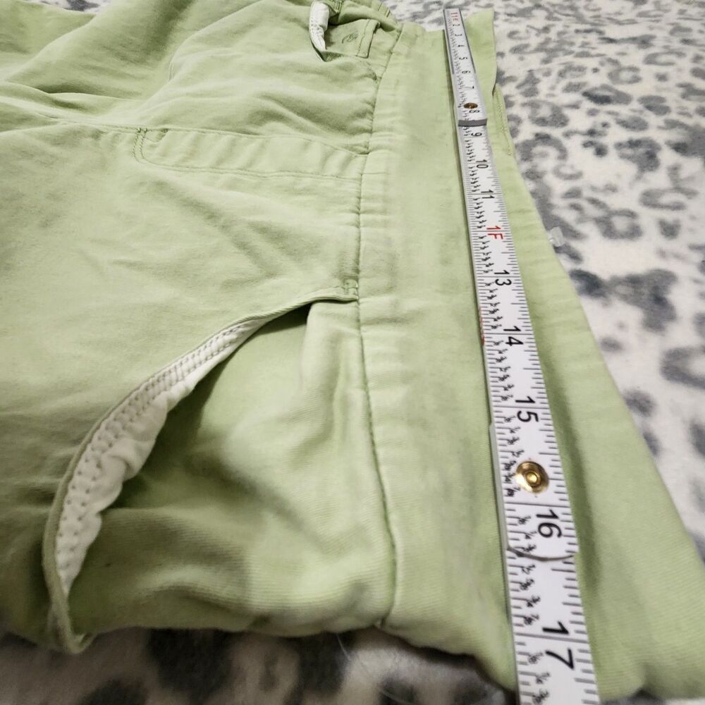 Gloria Vanderbilt Capri Size 12 Green Stretch With Pockets. New - Picture 8 of 16